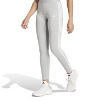 Adidas 3 Stripes Leggings Gris Blanc  Offre - Pas cher