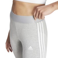 Adidas 3 Stripes Leggings Gris Blanc  Offre - Pas cher