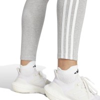 Adidas 3 Stripes Leggings Gris Blanc  Offre - Pas cher