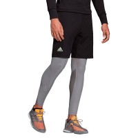 Mesh avec Adidas Short Q4 Three F17 Black Grey