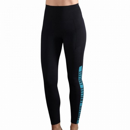 Endless Syncro Leggings Petrolio Nero Endless Syncro Leggings Petrolio Nero
