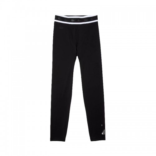 Lacoste Sport Taille Imprimee 7/8 Noir Lacoste Sport Taille Imprimee 7/8 Noir