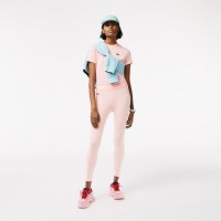 Lacoste Sport Recycled Polyester Meshes 7/8 Pink