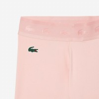 Telas de Poliester Reciclado Lacoste Sport 7/8 Rosa