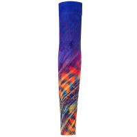Aquecedores de Braço Floky No Strain Fantasy Rio Laranja Azul 1 Unidade  Oferta + Barato