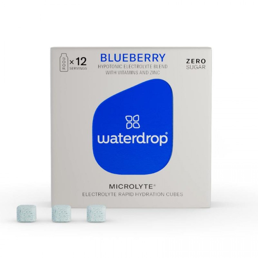 Microdrink Waterdrop Microlyte Blueberry 12 Units