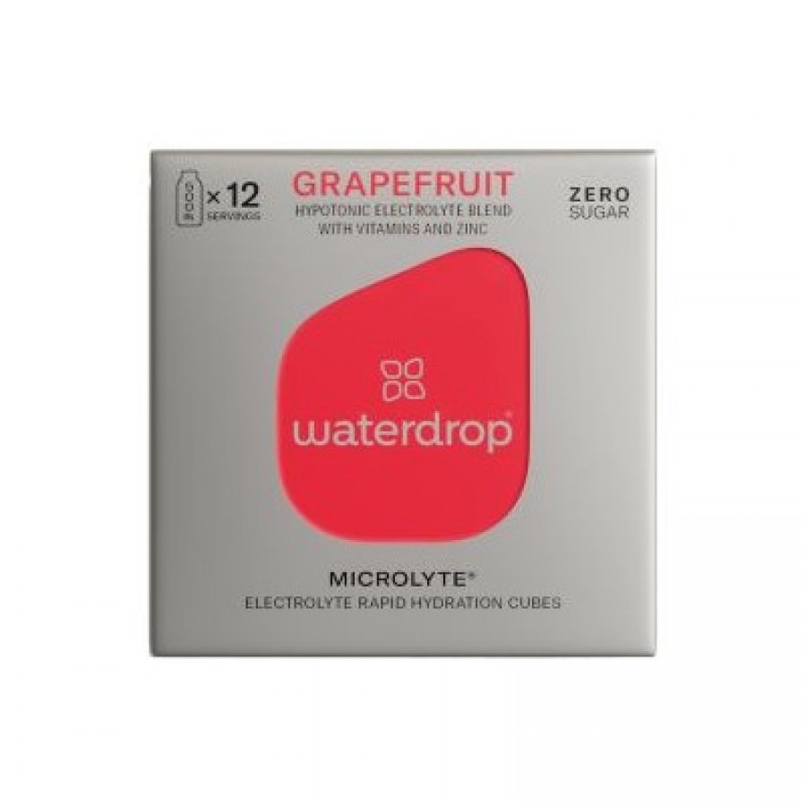 Microdrink Waterdrop Microlyte Graperfruit 12 Units