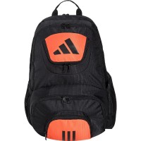 Mochila Adidas Protour 3.2 Negro Naranja  Oferta + Barato