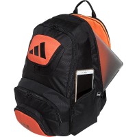 Mochila Adidas Protour 3.2 Negro Naranja  Oferta + Barato