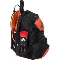 Mochila Adidas Protour 3.2 Negro Naranja  Oferta + Barato