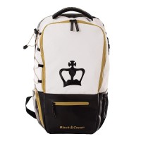 Mochila Black Crown Raptor V2 Blanco Dorado
