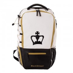 Mochila Black Crown Raptor V2 Blanco Dorado