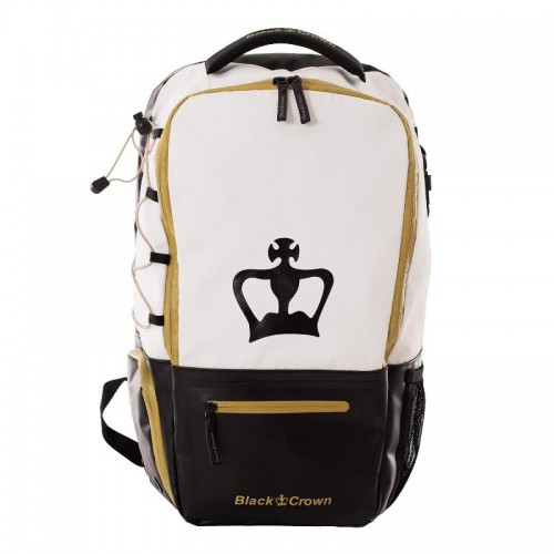 Mochila Black Crown Raptor V2 Blanco Dorado