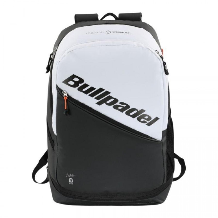 Mochila Bullpadel Paquito Navarro Hack BPM25001 Blanco  Oferta + Barato