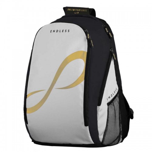Endless Icon Backpack White Gold Endless Icon Backpack White Gold