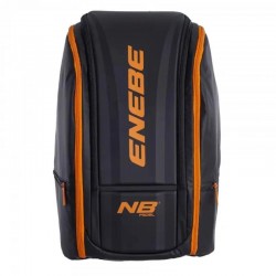 Enebe Mustang Mochila Preta Laranja
