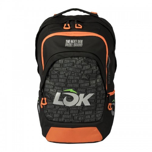 Mochila Lok Maxx 2 Negro Naranja Mochila Lok Maxx 2 Negro Naranja