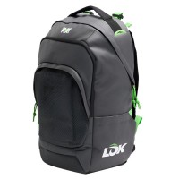 Lok Maxx Sac a dos Noir Gris Fonce Lime  Offre - Pas cher