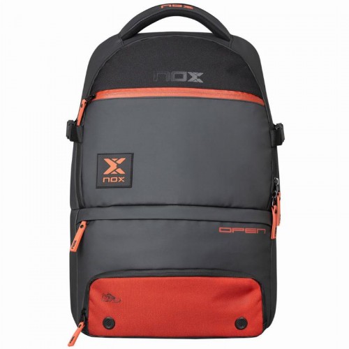 Mochila Nox AT10 Luxe Serie Ouverte Negro Rojo Mochila Nox AT10 Luxe Serie Ouverte Negro Rojo
