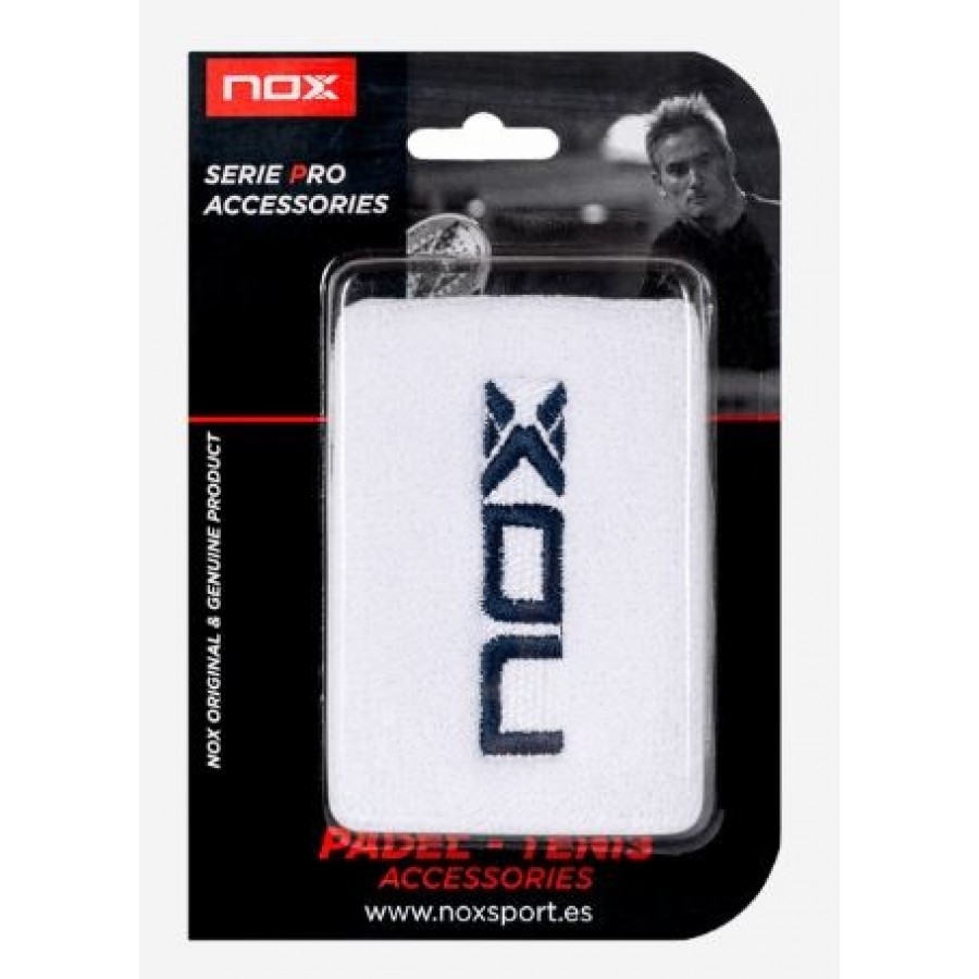 Unità di Nox bianco blu Navy Logo 2 braccialetti - Barata Oferta Outlet