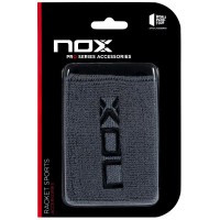 Munequeras Nox Logo Grigio Nero 2 Unita  Offerta + Economico