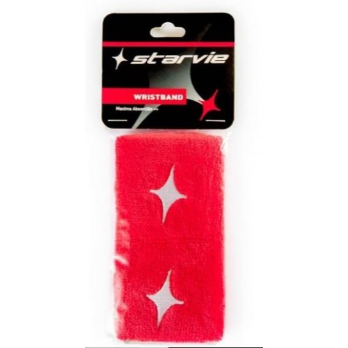 StarVie Red White Wristbands 2 Units StarVie Red White Wristbands 2 Units