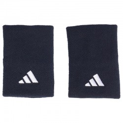 Muñequeras Adidas Azul Oscuro Blanco Grande 2 Unidades