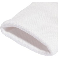 Muñequeras Adidas Blanco Naranja 2 Unidades