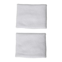 Munequeras Adidas Cortas Blanco Negro 2 Unidades  Oferta + Barato