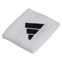 Munequeras Adidas Cortas Blanco Negro 2 Unidades  Oferta + Barato