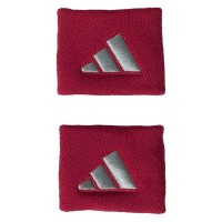 Adidas Short Red Gray Wristbands 2 Units  Offer + Cheap