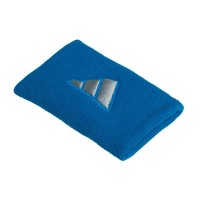 Pulseiras Adidas Longas Azul Cinza 2 Unidades  Oferta + Barato