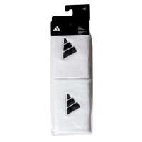 Munequeras Adidas Largas Blanco Negro 2 Unidades  Oferta + Barato