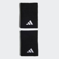 Adidas Black Large Wristbands 2 Units  Offer + Cheap