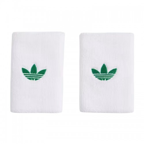 Adidas Braccialetti Lunghi Originali Bianco Verde 2 Unità Adidas Braccialetti Lunghi Originali Bianco Verde 2 Unità