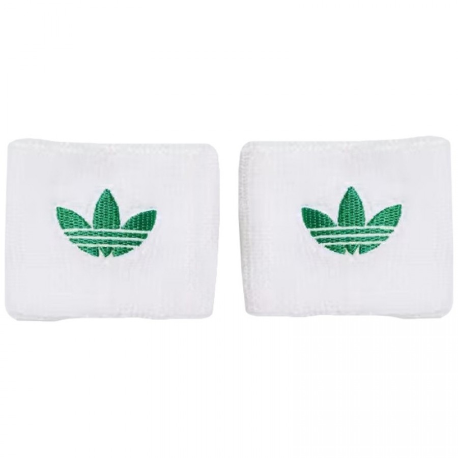 Muñequeras Adidas Original Tenis Blanco 2 Unidades  Oferta + Barato