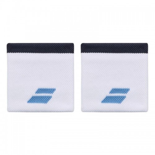 Babolat Pulseiras Curtas Branco Azul 2 Unidades