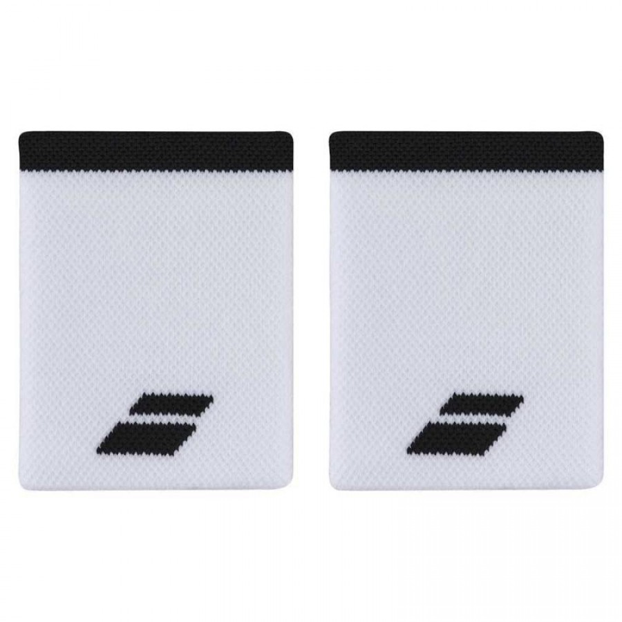 Babolat Jumbo Logo Pulseiras Branco Preto