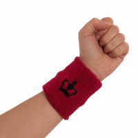 Pulseiras Cornetas Curtas Fluorescentes Cor-de-Rosa Pretas 2 Unidades