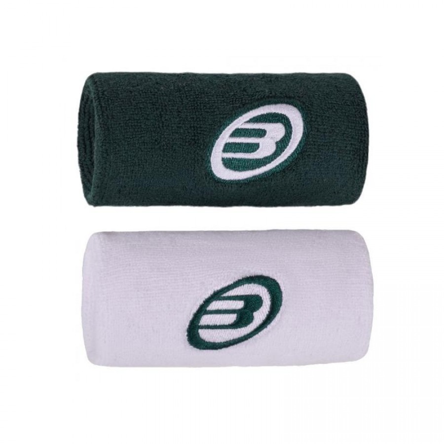 Muñequeras Bullpadel BPMU243 I Jungla Blanco 2 Unidades  Oferta + Barato