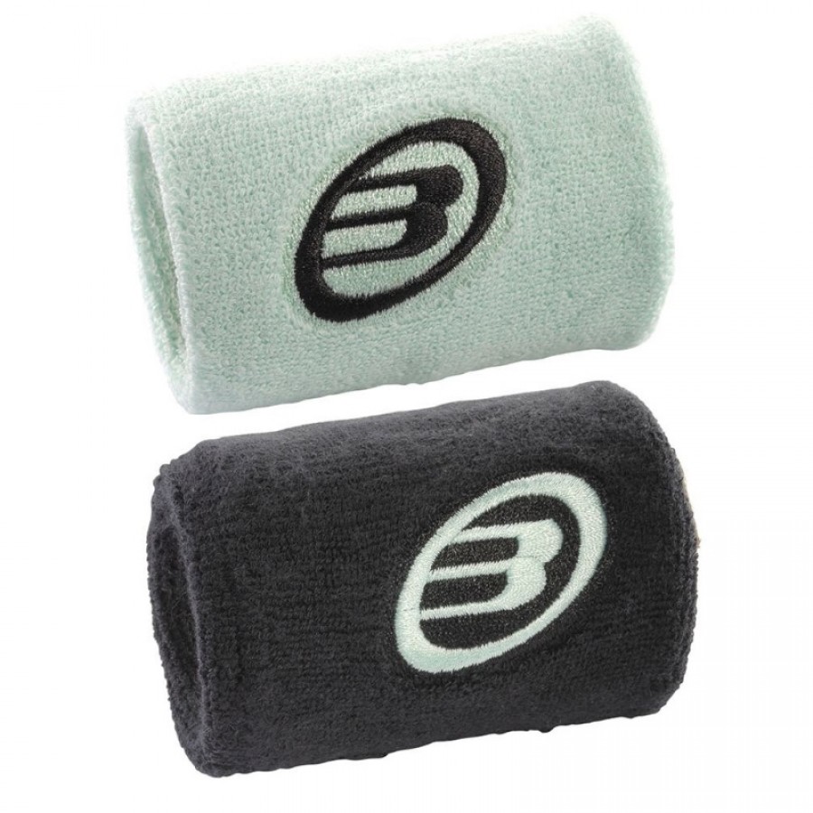 Bullpadel BPMU253 Water Green Black Wristbands  Offer + Cheap