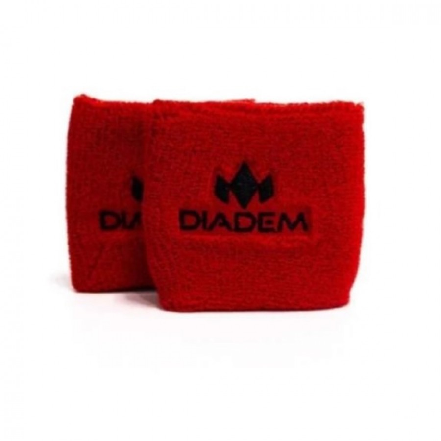 Munequeras Diadem Rojo 2 Unidades 275'  Oferta + Barato
