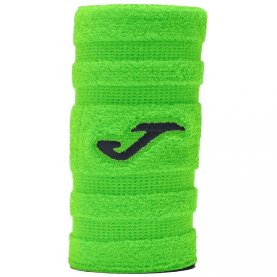 Joma Slam Pro Long Green Wristbands 2 Units  Offer + Cheap