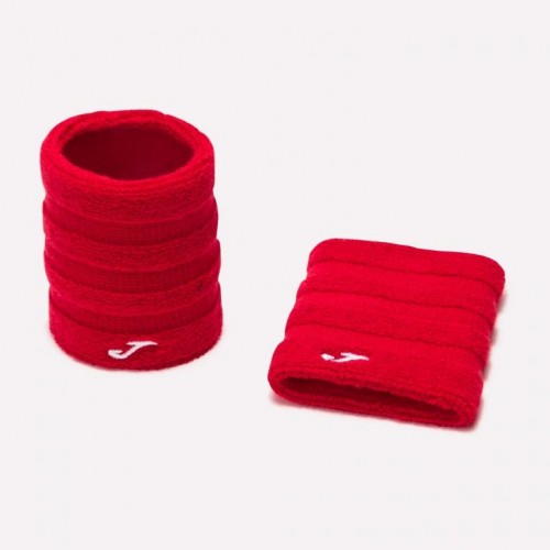 Joma Slam Pro Red Wristbands 2 Units Joma Slam Pro Red Wristbands 2 Units