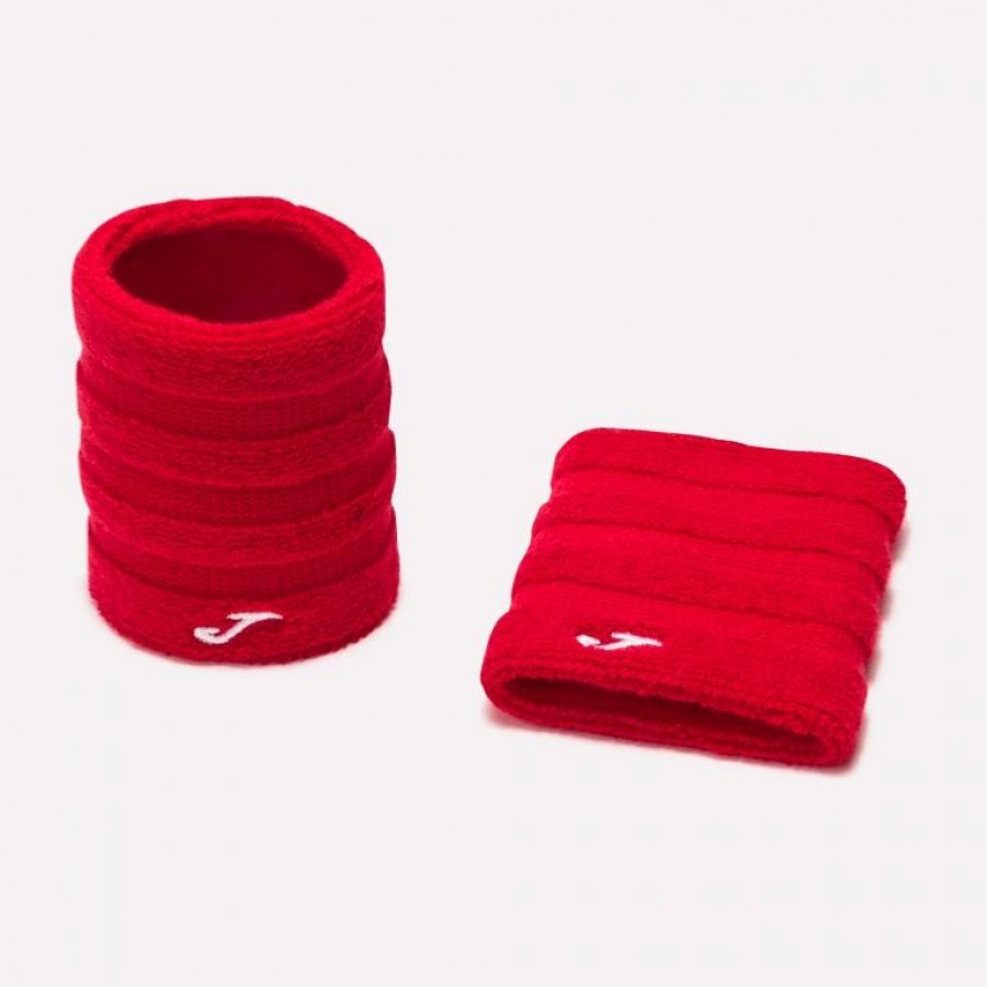 Joma Slam Pro Bracelets Rouges 2 Unites  Offre - Pas cher