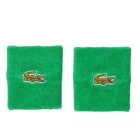 Muñequeras Lacoste Verde 2 Unidades  Oferta + Barato