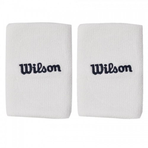 Braccialetti Wilson Wide Terry White 2 unità Braccialetti Wilson Wide Terry White 2 unità
