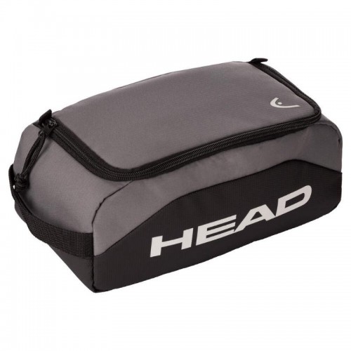 Bolsa de Higiene Pessoal Head Gravity Preto Cinza Escuro Bolsa de Higiene Pessoal Head Gravity Preto Cinza Escuro
