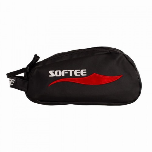 Softee Air Black Red Toiletry Bag