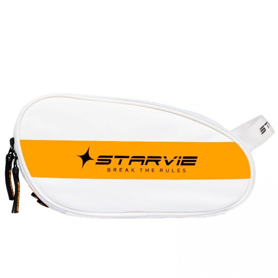 StarVie Skyline Blanc Orange Trousse de toilette